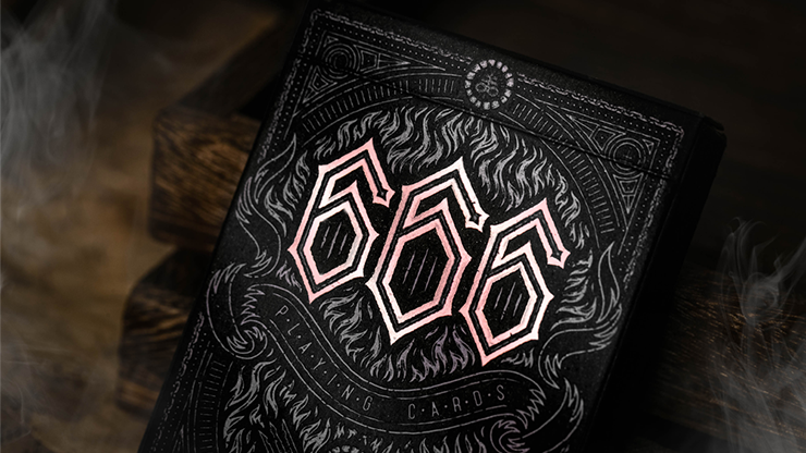 666 Playing Cards - Rose Gold Cold FOIL