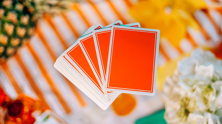 Summer NOC Pro Sunrise (Sunset Orange) Playing Cards