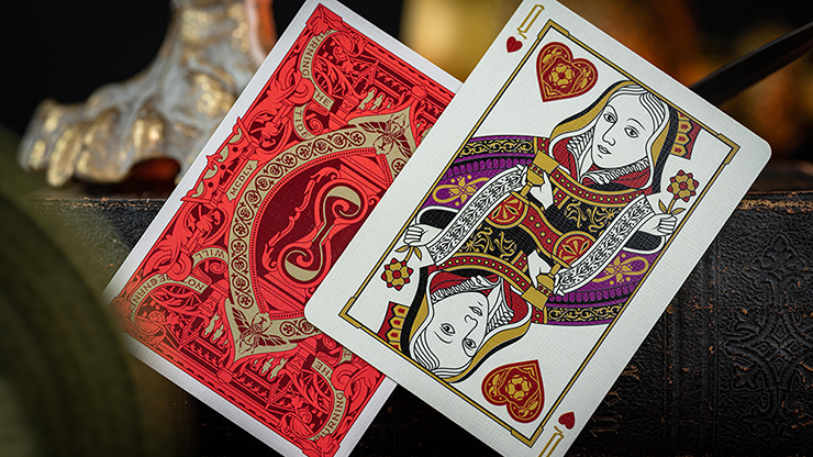 The Successor Regal Red Playing Cards - The Gentleman Wake