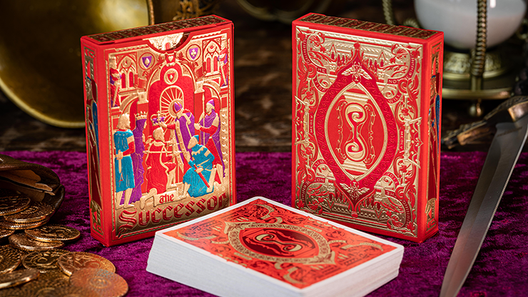 The Successor Regal Red Playing Cards - The Gentleman Wake