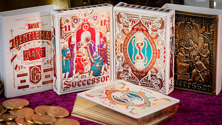 The Successor (Monarch White) Limited Edition Playing Cards
