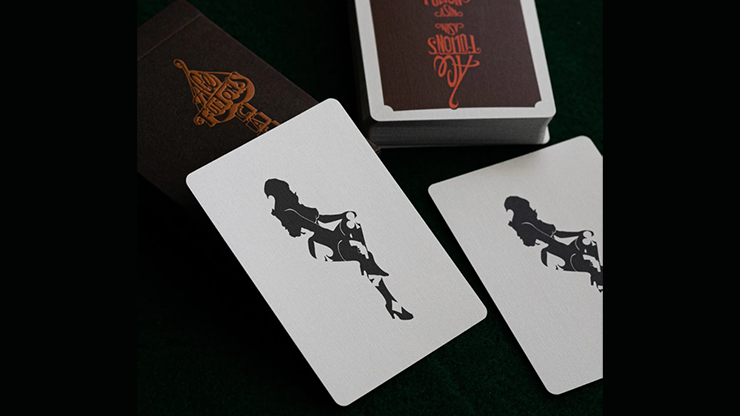 Ace Fulton's 10 Year Anniversary (Tobacco Brown) Playing Cards