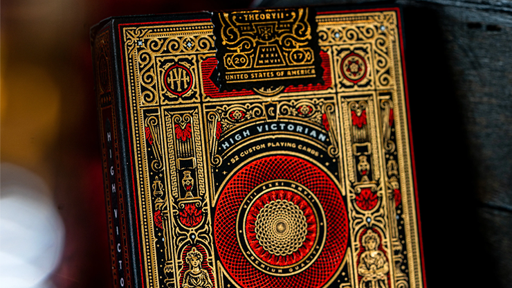 High Victorian (Red) Playing Cards by Theory 11