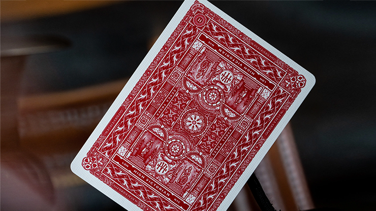 High Victorian (Red) Playing Cards by Theory 11