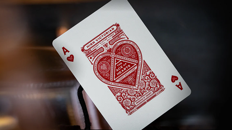 High Victorian (Red) Playing Cards by Theory 11