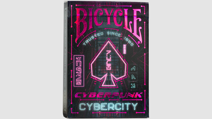 Bicycle Cyberpunk Cybercity Playing Cards