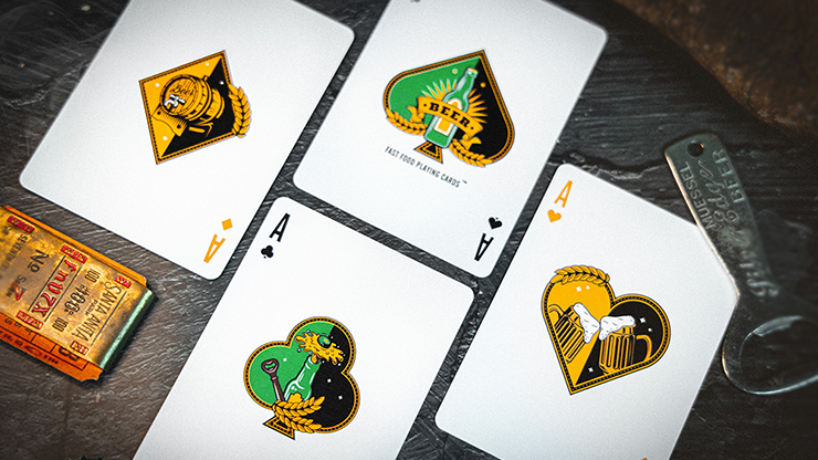 Beer Playing Cards - Fast Food Playing Card Co.