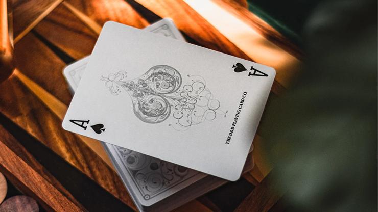 Smoke & Mirrors V8, Silver (Deluxe) Edition Playing Cards