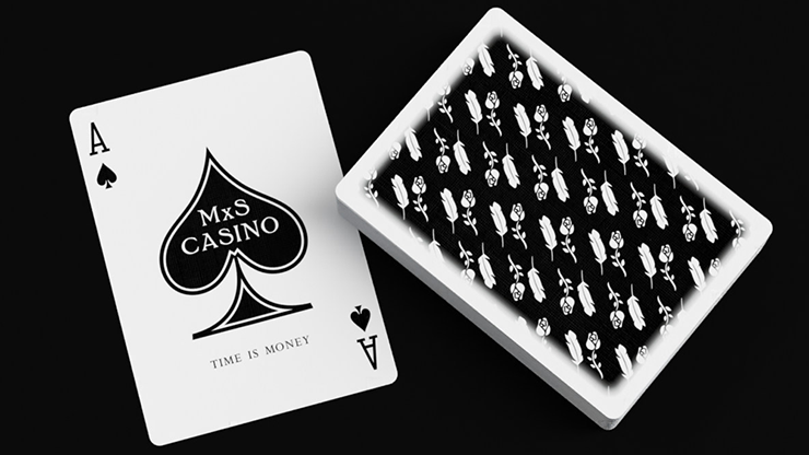 MxS Casino Stingers Playing Cards by Madison x Schneider (Black)