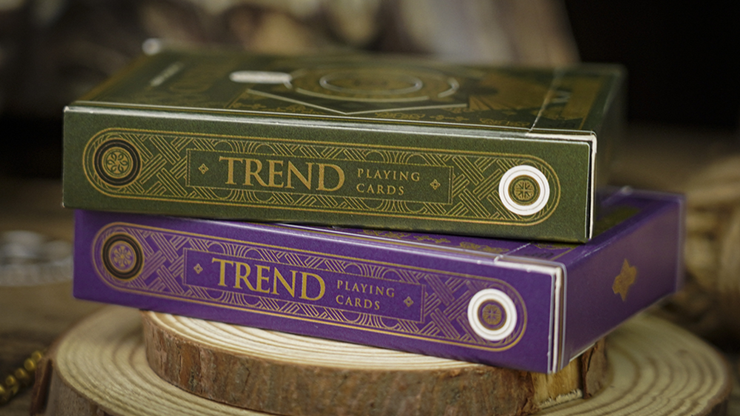 Trend Playing Cards (Purple) - TCC