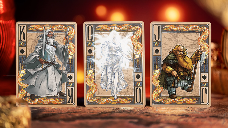 The Lord of The Rings - Two Towers Playing Cards by Kings Wild Project