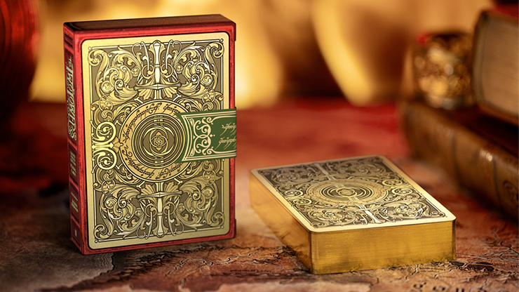 The Lord of The Rings - Two Towers Playing Cards (Gilded & Foiled Edition) by Kings Wild Project