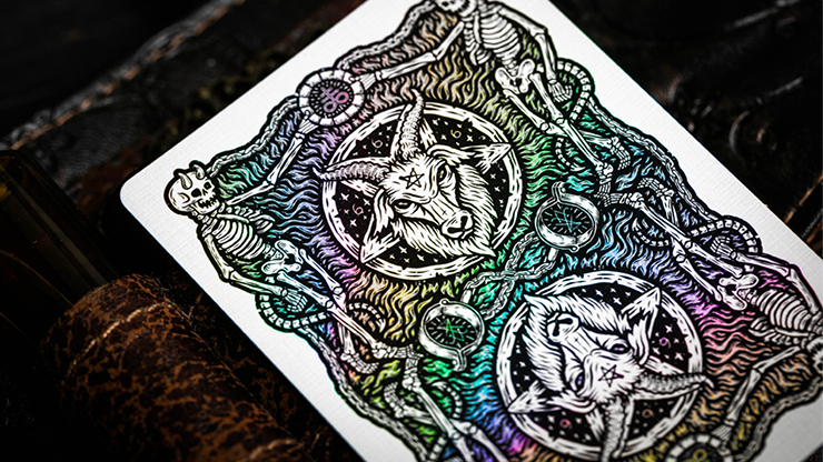 666 Dark Reseves - Holographic Edition Playing Cards