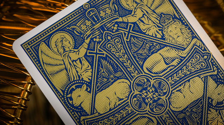 The Cross Playing Cards - Admiral Angels (Blue)