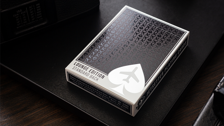 Lounge Edition Unmarked (Tarmac Black) - Jetsetter Playing Cards