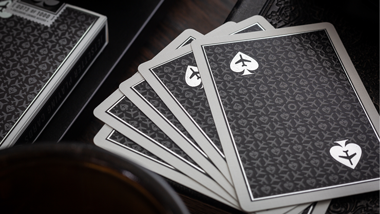 Jetsetter Lounge Edition (Foiled) Playing Cards (Tarmac Black with Limited Back)