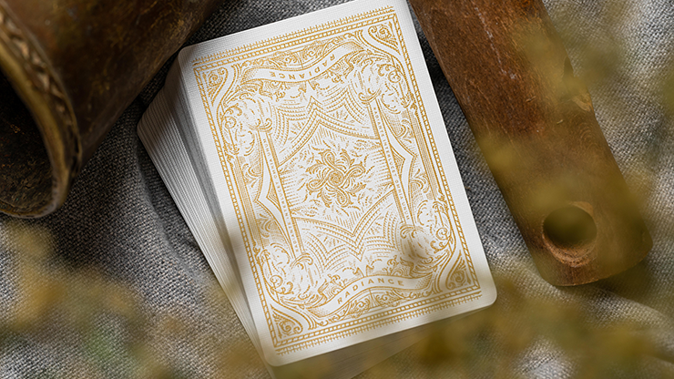 Prestige Playing Cards - White & Gold