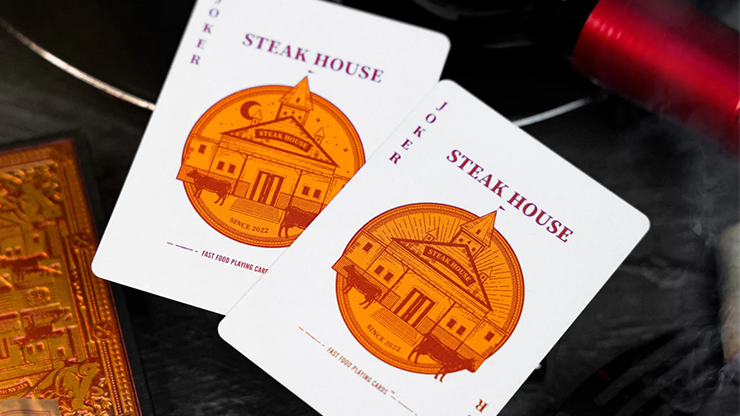Steak House Playing Cards - Fast Food Co