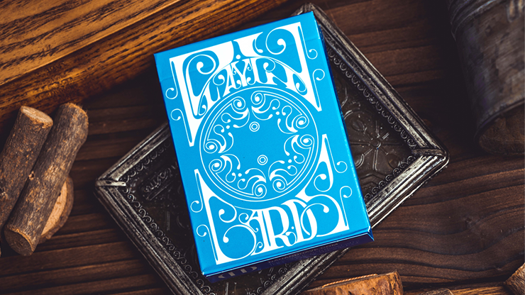 Smoke & Mirrors V9 Playing Cards (Blue) - Dan & Dave