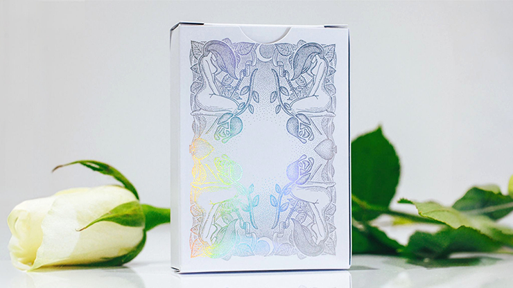 Innocence (Holographic Edition) Playing Cards - Black Roses