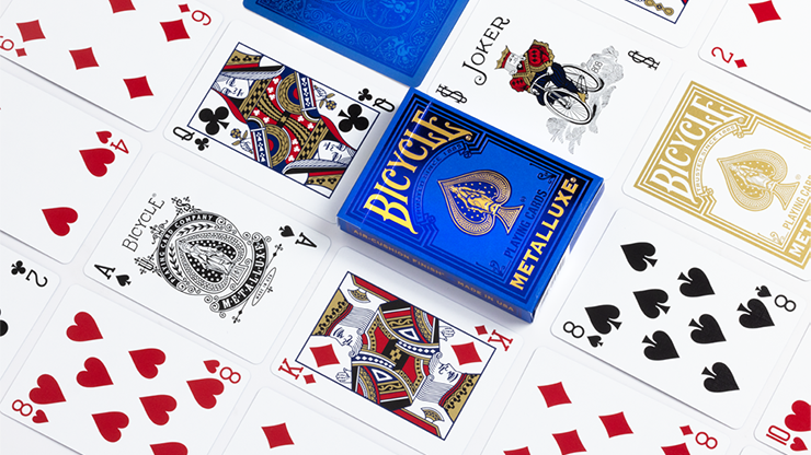 Bicycle MetalLuxe Blue Playing Cards