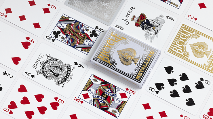 Bicycle MetalLuxe Silver Playing Cards