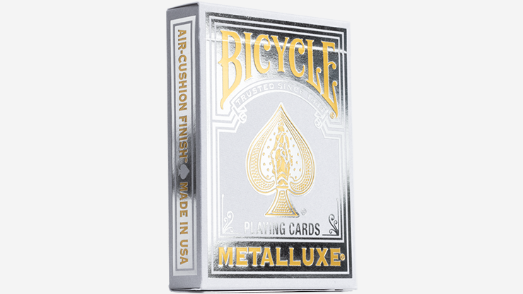 Bicycle MetalLuxe Silver Playing Cards