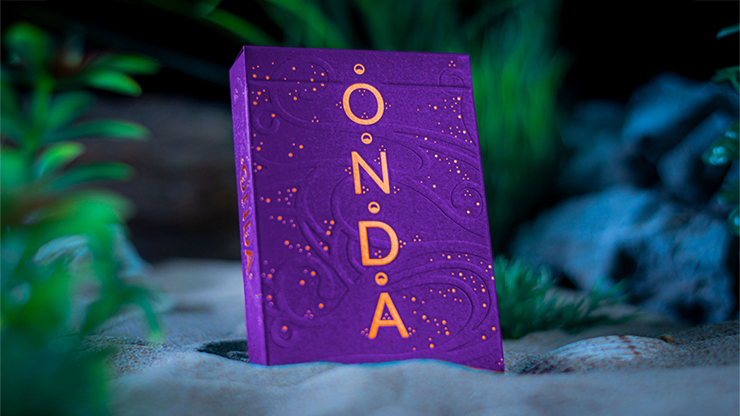 Onda V2 (Purple) - Jocu Playing Cards