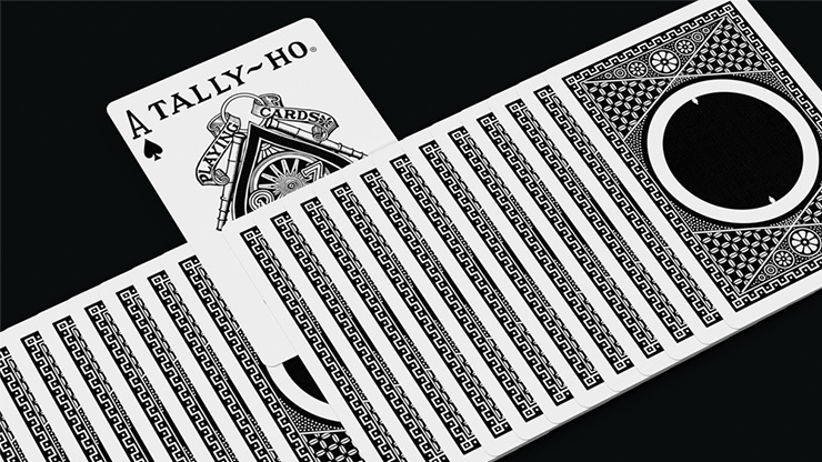 Orbit Tally Ho Circle Back Playing Cards (Black) 