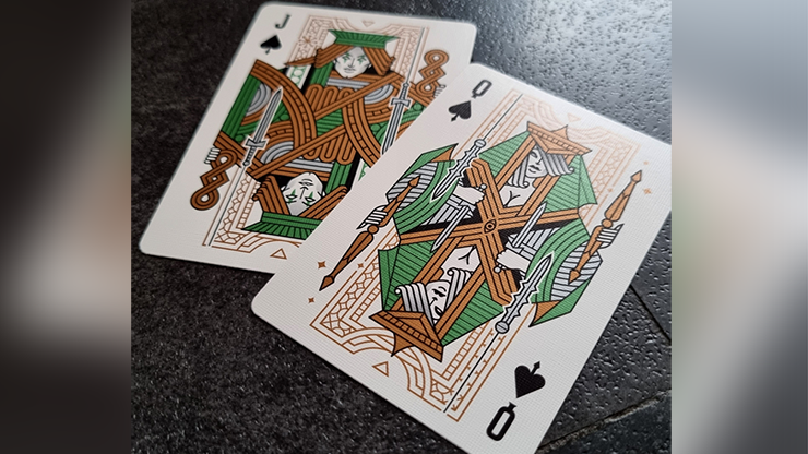 Damokles Cuprum Playing Cards by Thirdway Industries