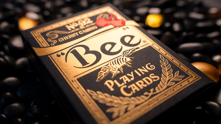 Limited Bee x Cherry 3 Deck Set (Blue, Red & Black) Playing Cards 