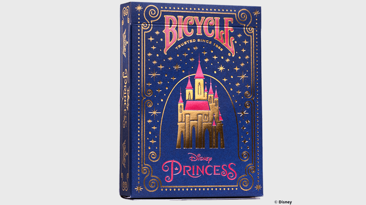 Bicycle Disney Princess Playing Cards - Navy