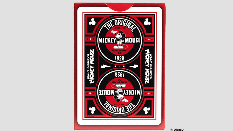 Bicycle Disney Classic Mickey Mouse (Red) Playing Cards