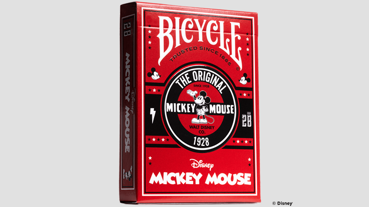 Bicycle Disney Classic Mickey Mouse (Red) Playing Cards