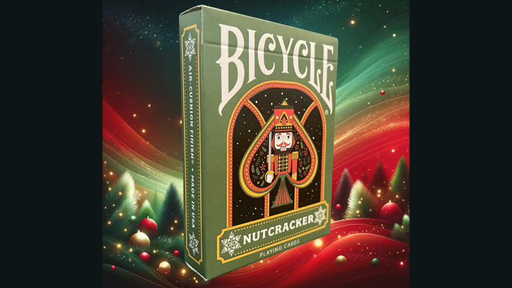 Bicycle Nutcracker (Green) Playing Cards