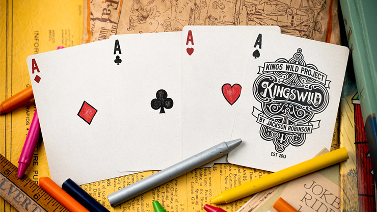 Crayon Playing Cards - Kings Wild Project