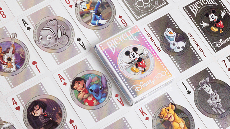 Bicycle Disney 100 Anniversary Playing Cards - Holographic