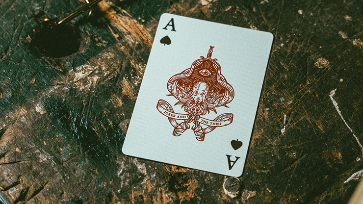 Red Seafarers Playing Cards by Joker & The Thief