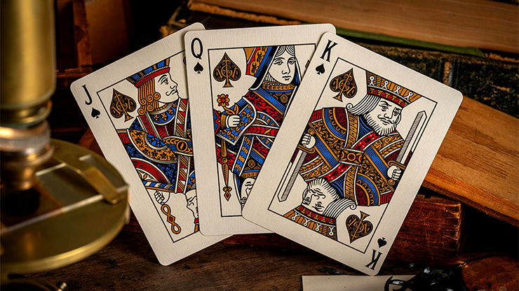 The Beetle Backs (Crimson Edition) Playing Cards - Gentleman Wake 