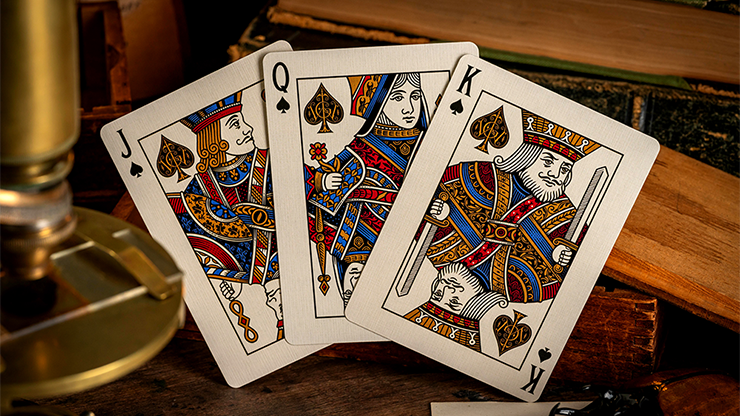 The Beetle Backs (Cobalt Blue) Playing Cards - Gentleman Wake 