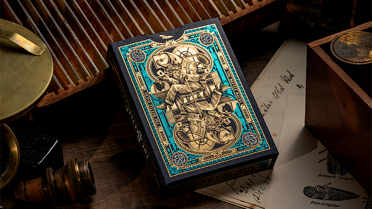 The Beetle Backs (Cobalt Blue) Playing Cards - Gentleman Wake 