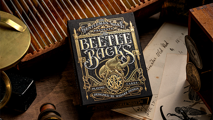 The Beetle Backs (Prestige Limited Edition) Playing Cards - Gentleman Wake