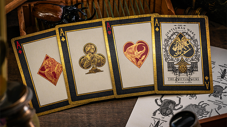 The Beetle Backs (Legacy Edition) Playing Cards - Gentleman Wake 