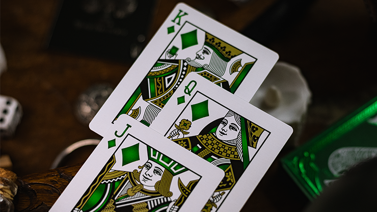 Emerald Wonder Playing Cards