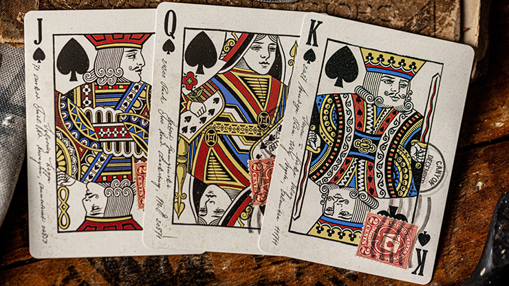 Postage Paid Blue Edition Playing Cards - Kings Wild Project