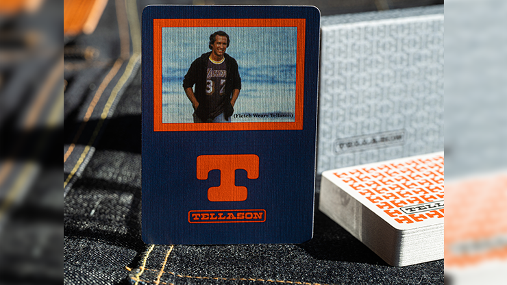 Tellason Jeans Playing Cards in Denim Tuck - Fulton's