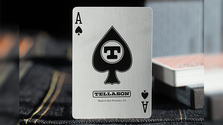 Tellason Jeans Playing Cards in Denim Tuck - Fulton's