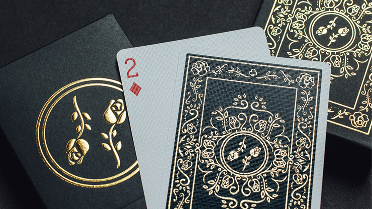 Black Roses 10 Year Anniversary Playing Cards (Marked Deck)