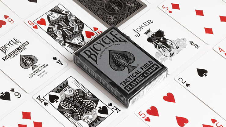 Bicycle Tactical Field (Black) Playing Cards