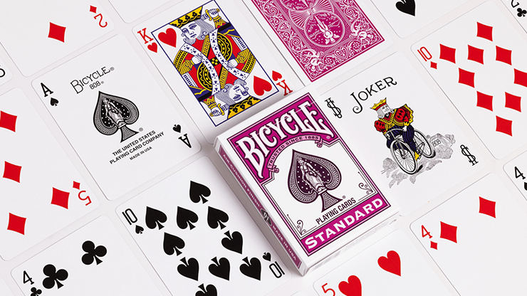 Bicycle Color Series (Berry) Playing Cards 